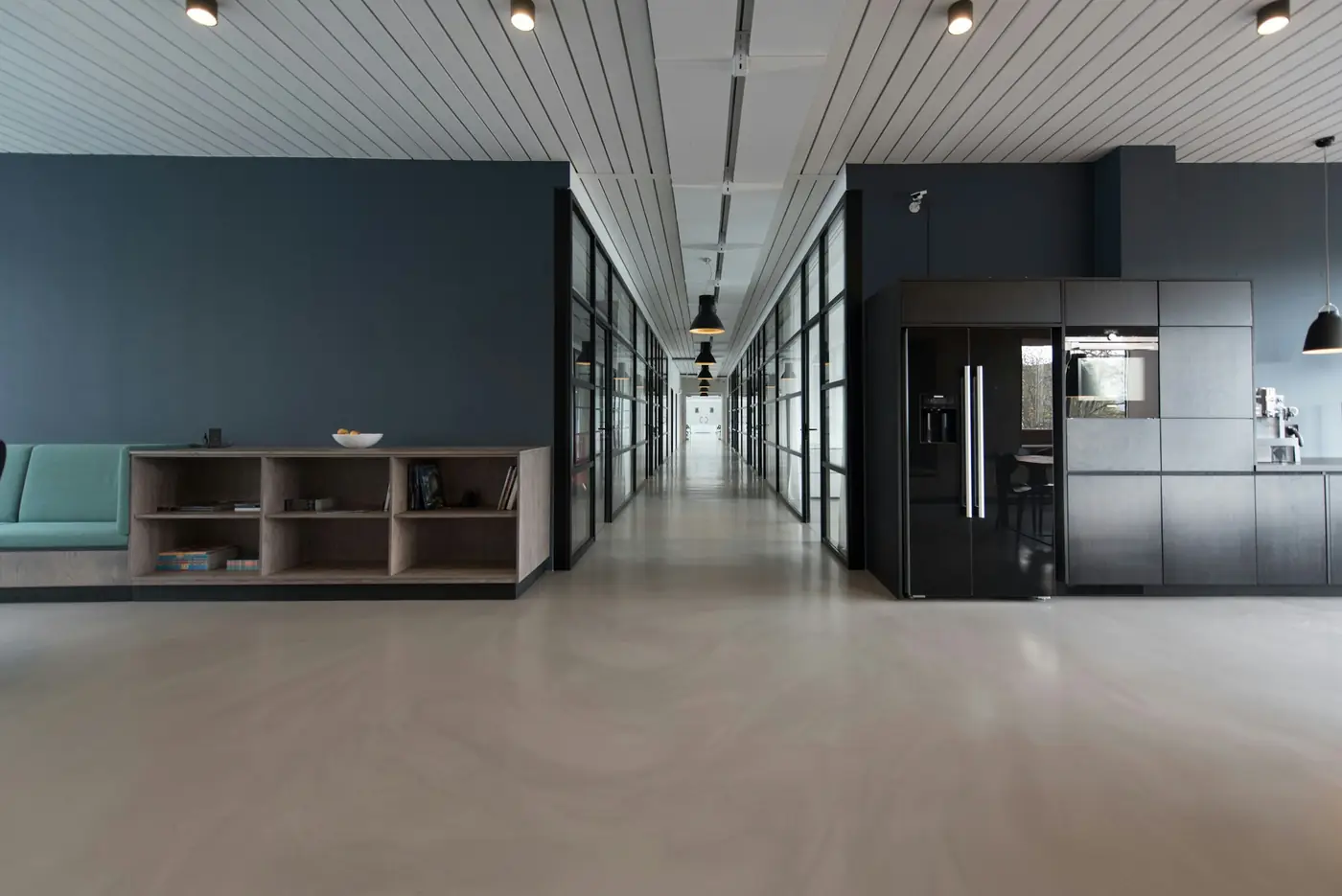 Modern commercial interior